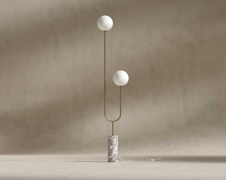 Textural Ceramic Mini Lamp (Includes LED Light Bulb) White - Threshold™