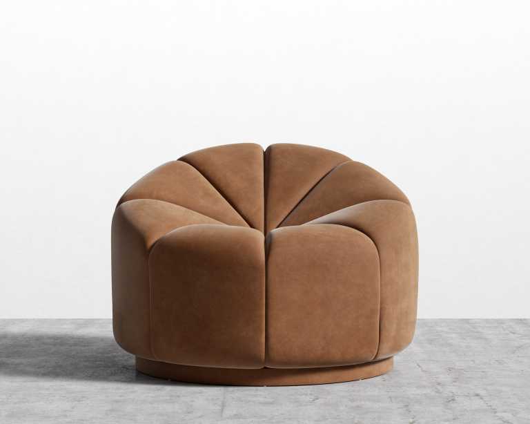 Vonn Lounge Chair - Venice Suede - Cider Vonn Lounge Chair - Venice Suede - Cider