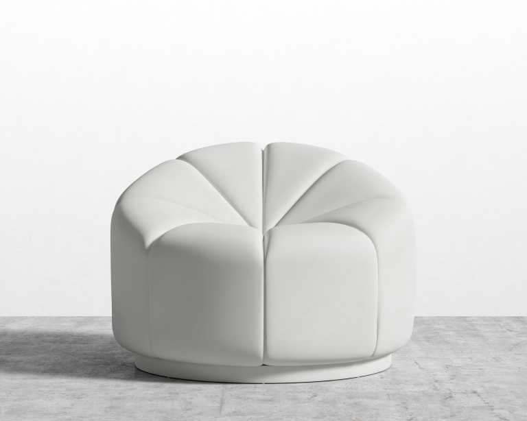 Vonn Lounge Chair - Microfiber - Trento Eggshell Vonn Lounge Chair - Microfiber - Trento Eggshell